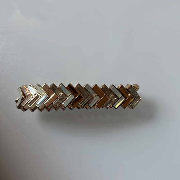 Tan & White Summer Jumpsuit plus FREE BRACELET - Picture 10 of 11